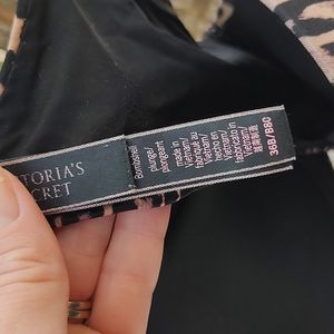 . Dbl push up, leopard print VS bra